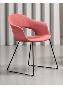 Lady B Pop sled Metal chairs Scab
